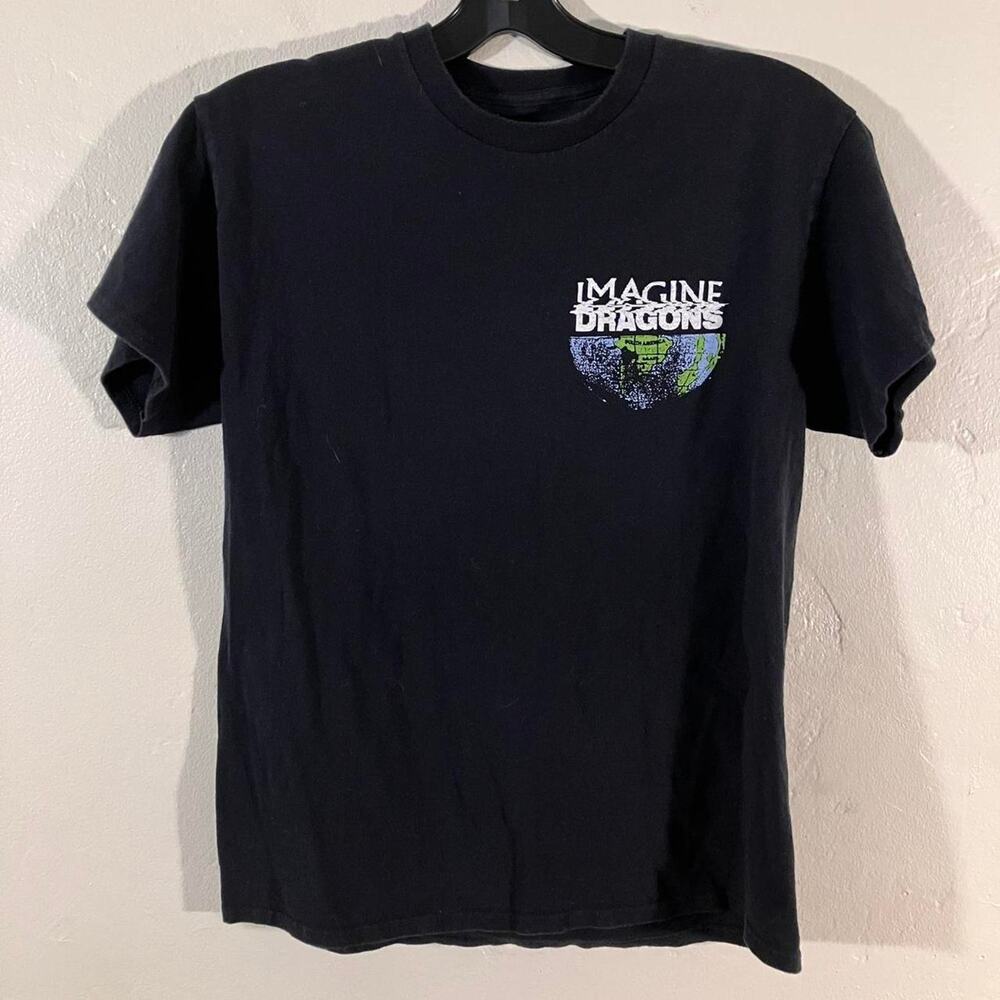 Imagine Dragons Black‎ Mercury World Tour Band Tee